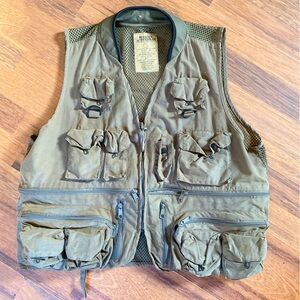 Men’s Master Sportsman Multi-Pocket Utility Fishing Vest, Size Large